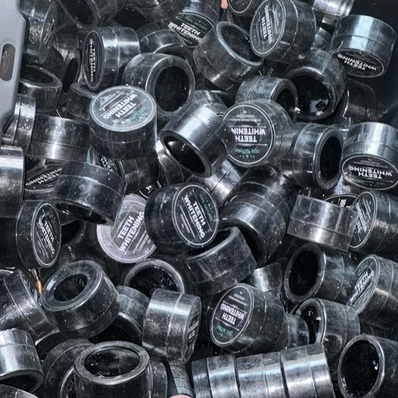 Organic sealed teeth whitening charcoal powder  + bamboo brush 2 sets - Picture 8 of 11